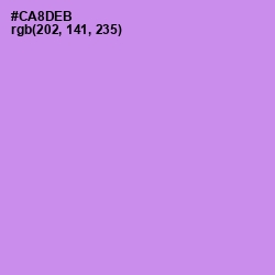 #CA8DEB - Light Wisteria Color Image