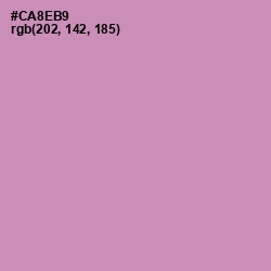 #CA8EB9 - Viola Color Image
