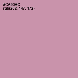 #CA93AC - Viola Color Image