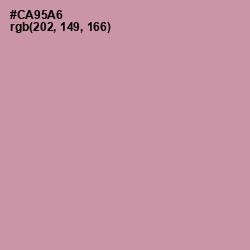 #CA95A6 - Viola Color Image