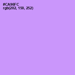 #CA96FC - Light Wisteria Color Image