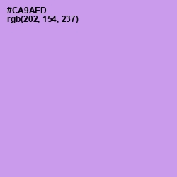 #CA9AED - Light Wisteria Color Image