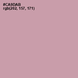 #CA9DAB - Careys Pink Color Image