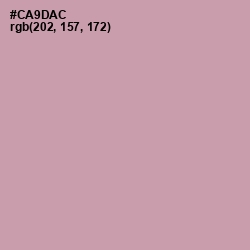 #CA9DAC - Careys Pink Color Image