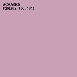 #CAA0B5 - Lily Color Image