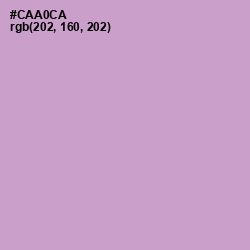 #CAA0CA - Lilac Color Image