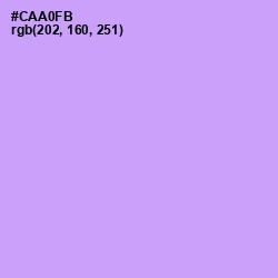 #CAA0FB - Perfume Color Image