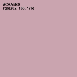 #CAA5B0 - Lily Color Image