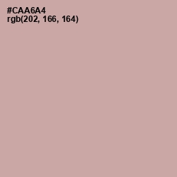 #CAA6A4 - Bison Hide Color Image