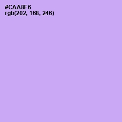 #CAA8F6 - Perfume Color Image