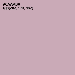 #CAAAB6 - Lily Color Image