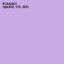 #CAAAE5 - Perfume Color Image