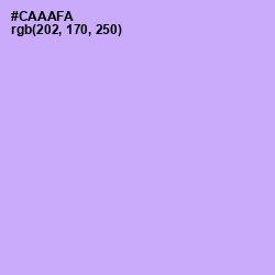 #CAAAFA - Perfume Color Image