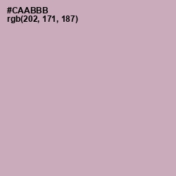 #CAABBB - Lily Color Image