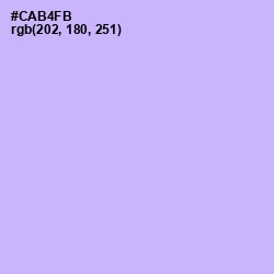 #CAB4FB - Perfume Color Image