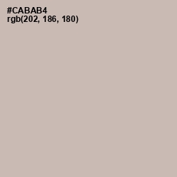 #CABAB4 - Cold Turkey Color Image