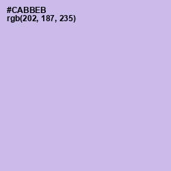 #CABBEB - Perfume Color Image