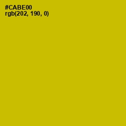 #CABE00 - Galliano Color Image