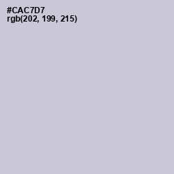 #CAC7D7 - Ghost Color Image