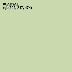 #CAD9AE - Green Mist Color Image