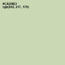 #CAD9B3 - Green Mist Color Image