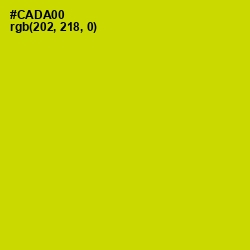 #CADA00 - Bird Flower Color Image