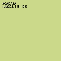 #CADA8A - Pine Glade Color Image