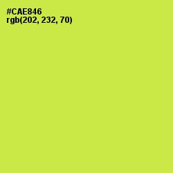 #CAE846 - Wattle Color Image