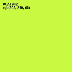 #CAF942 - Starship Color Image