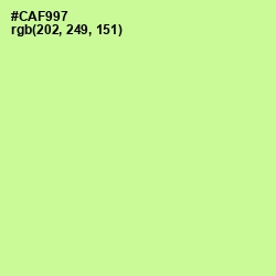 #CAF997 - Reef Color Image