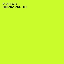 #CAFB2B - Pear Color Image