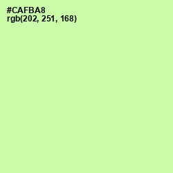 #CAFBA8 - Reef Color Image