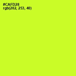 #CAFD28 - Pear Color Image