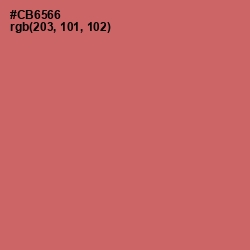 #CB6566 - Contessa Color Image