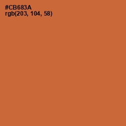 #CB683A - Piper Color Image