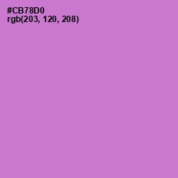 #CB78D0 - Orchid Color Image