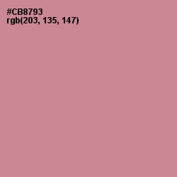 #CB8793 - Puce Color Image