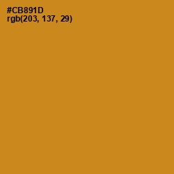 #CB891D - Geebung Color Image