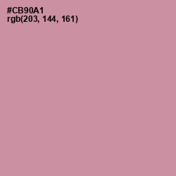 #CB90A1 - Viola Color Image