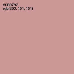 #CB9797 - Oriental Pink Color Image