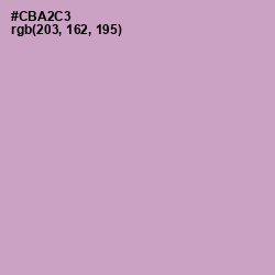#CBA2C3 - Lilac Color Image