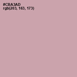 #CBA3AD - Lily Color Image