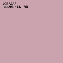 #CBA3AF - Lily Color Image