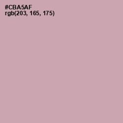 #CBA5AF - Lily Color Image