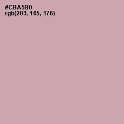 #CBA5B0 - Lily Color Image