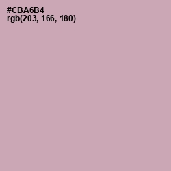 #CBA6B4 - Lily Color Image