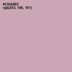 #CBA6B5 - Lily Color Image