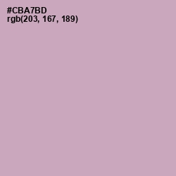 #CBA7BD - Lily Color Image