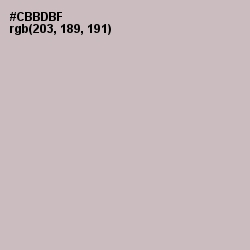 #CBBDBF - Cold Turkey Color Image