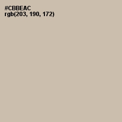 #CBBEAC - Coral Reef Color Image